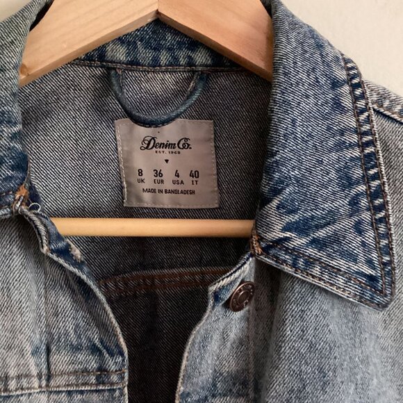 Vintage Denim Jean Jacket - Picture 8 of 11